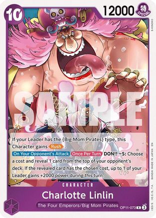 Charlotte Linlin (OP11-073) - A Fist of Divine Speed Foil | Grognard Games