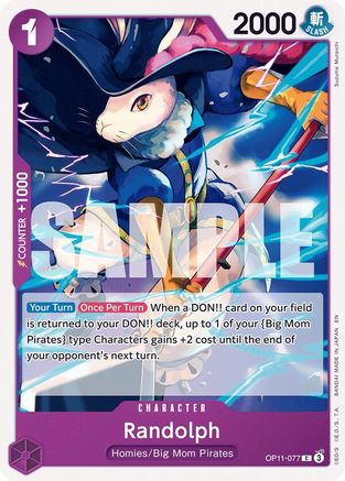Randolph (OP11-077) - A Fist of Divine Speed | Grognard Games