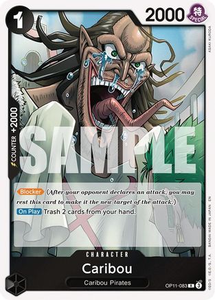 Caribou (OP11-083) - A Fist of Divine Speed Foil | Grognard Games