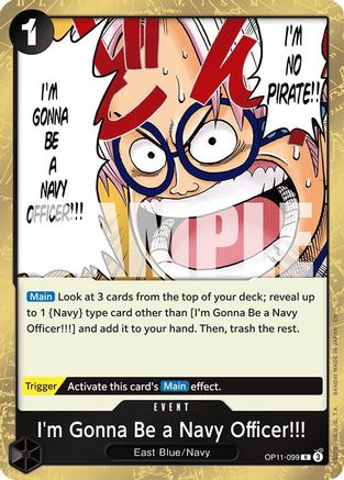 I'm Gonna Be a Navy Officer!!! (OP11-099) - A Fist of Divine Speed Foil | Grognard Games