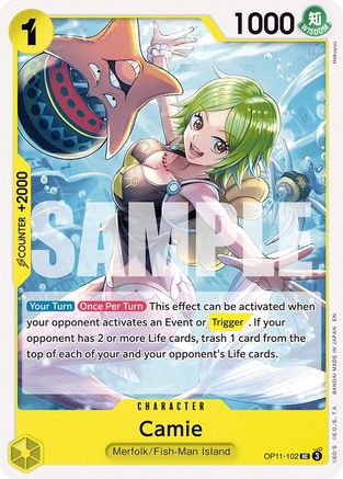 Camie (OP11-102) - A Fist of Divine Speed | Grognard Games