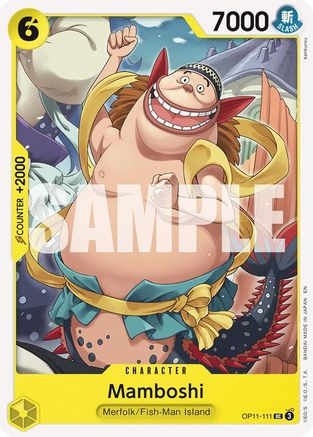Mamboshi (OP11-111) - A Fist of Divine Speed | Grognard Games