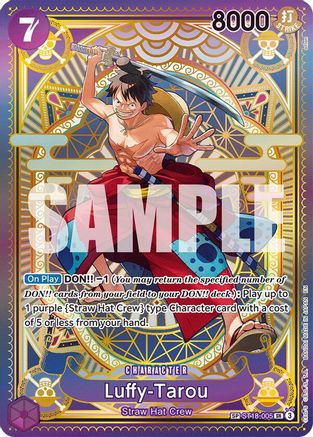 Luffy-Tarou (SP) (ST18-005) - A Fist of Divine Speed Foil | Grognard Games