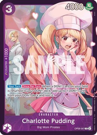 Charlotte Pudding (Store Treasure Cup 2025) (OP08-067) - One Piece Promotion Cards Foil | Grognard Games