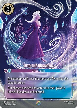 Into the Unknown - Enchanted (213/204) - Reign of Jafar Holofoil | Grognard Games