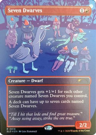 Seven Dwarves (0816) (SLD-816) - Secret Lair Drop Series Foil | Grognard Games