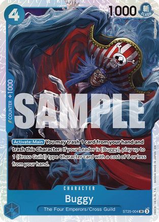 Buggy (ST25-004) - Starter Deck 25: BLUE Buggy Foil | Grognard Games