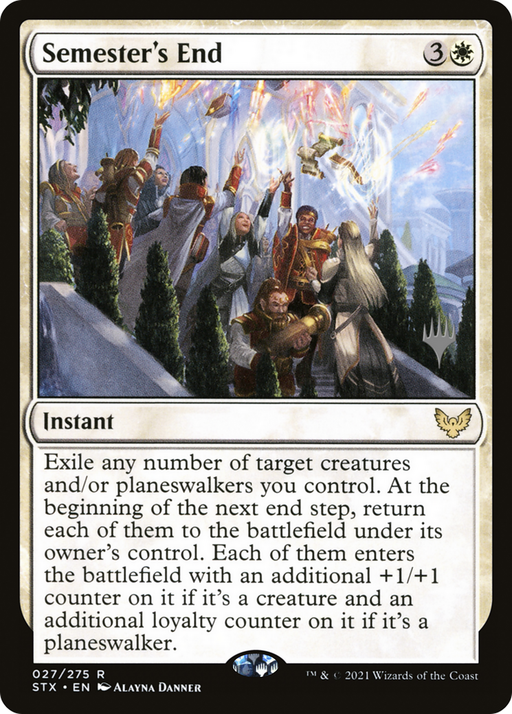 Semester's End (Promo Pack) [Strixhaven: School of Mages Promos] | Grognard Games