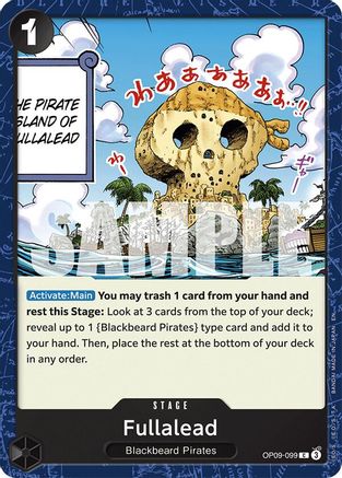 Fullalead (Reprint) (OP09-099) - Starter Deck 27: BLACK Marshall.D.Teach | Grognard Games