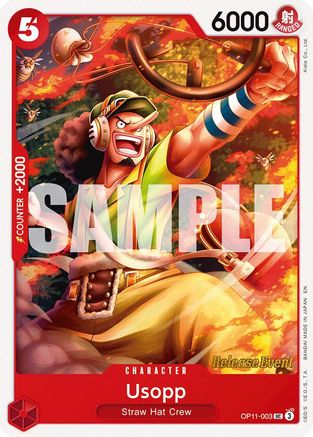Usopp (OP11-003) - A Fist of Divine Speed Release Event Cards | Grognard Games