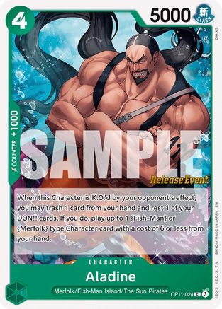 Aladine (OP11-024) - A Fist of Divine Speed Release Event Cards | Grognard Games
