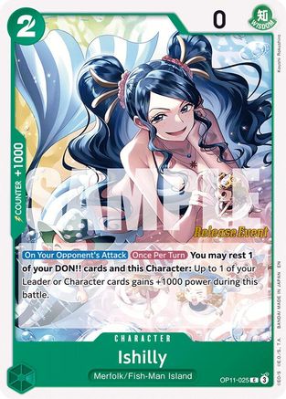 Ishilly (OP11-025) - A Fist of Divine Speed Release Event Cards | Grognard Games