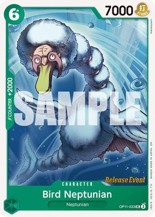 Bird Neptunian (OP11-033) - A Fist of Divine Speed Release Event Cards | Grognard Games