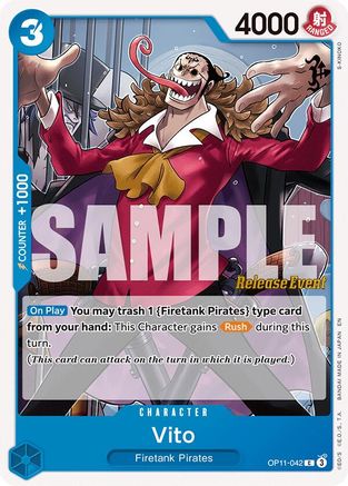 Vito (OP11-042) - A Fist of Divine Speed Release Event Cards | Grognard Games