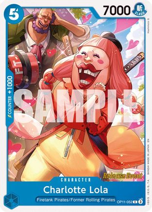 Charlotte Lola (OP11-052) - A Fist of Divine Speed Release Event Cards | Grognard Games
