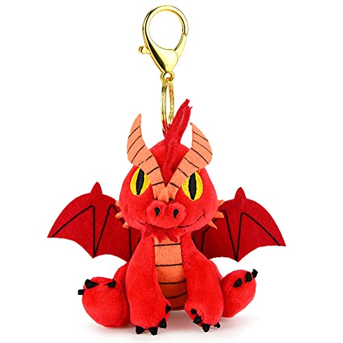 Dungeons and Dragons Plush Charm - Red Dragon | Grognard Games