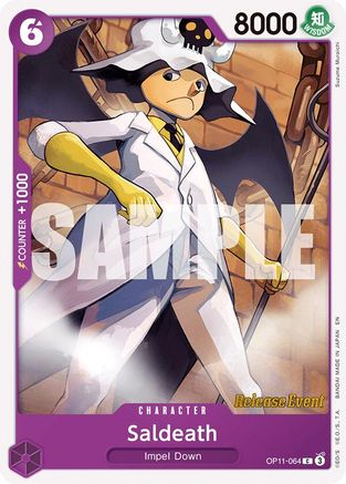 Saldeath (OP11-064) - A Fist of Divine Speed Release Event Cards | Grognard Games