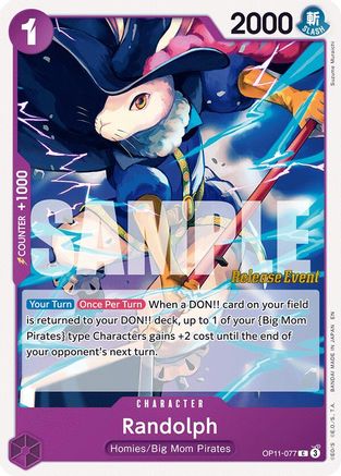 Randolph (OP11-077) - A Fist of Divine Speed Release Event Cards | Grognard Games