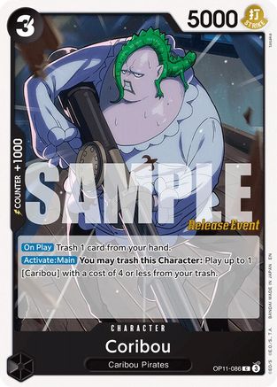 Coribou (OP11-086) - A Fist of Divine Speed Release Event Cards | Grognard Games