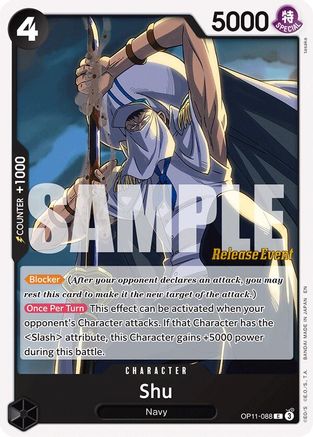 Shu (OP11-088) - A Fist of Divine Speed Release Event Cards | Grognard Games
