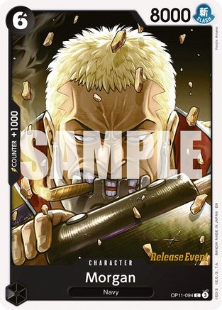 Morgan (OP11-094) - A Fist of Divine Speed Release Event Cards | Grognard Games
