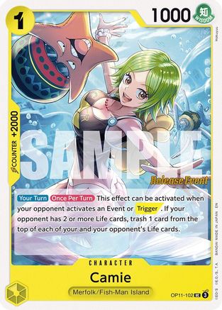 Camie (OP11-102) - A Fist of Divine Speed Release Event Cards | Grognard Games