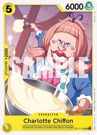 Charlotte Chiffon (OP11-105) - A Fist of Divine Speed Release Event Cards | Grognard Games