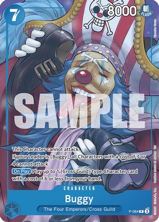 Buggy (Promo Reprint) (P-084) - Starter Deck 25: BLUE Buggy | Grognard Games