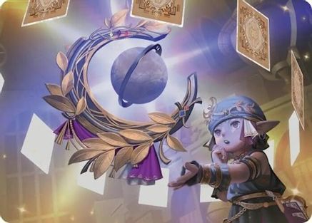 Astrologian's Planisphere Art Card (AAFIN-004) - Art Series: FINAL FANTASY | Grognard Games