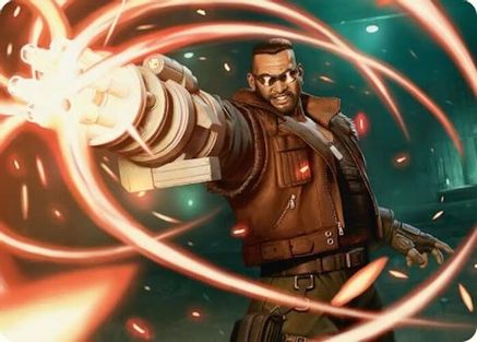 Barret Wallace Art Card (AAFIN-008) - Art Series: FINAL FANTASY | Grognard Games