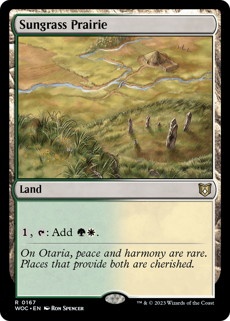 Sungrass Prairie [Wilds of Eldraine Commander] | Grognard Games
