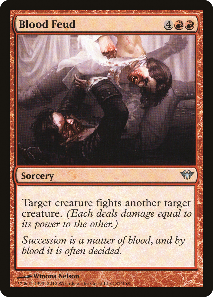 Blood Feud [Dark Ascension] | Grognard Games