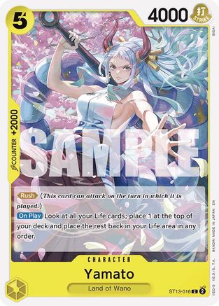 Yamato (Reprint) (ST13-016) - Starter Deck 28: GREEN/YELLOW Yamato | Grognard Games
