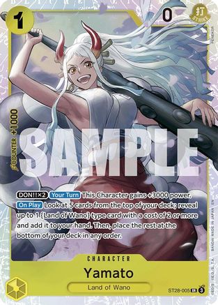 Yamato (ST28-005) - Starter Deck 28: GREEN/YELLOW Yamato Foil | Grognard Games