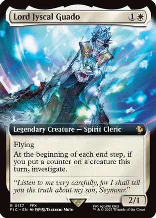 Lord Jyscal Guado (Extended Art) (FIC-137) - Commander: FINAL FANTASY | Grognard Games