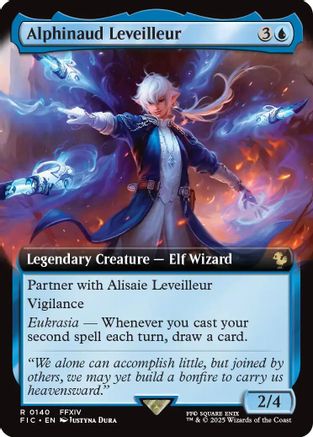 Alphinaud Leveilleur (Extended Art) (FIC-140) - Commander: FINAL FANTASY Foil | Grognard Games