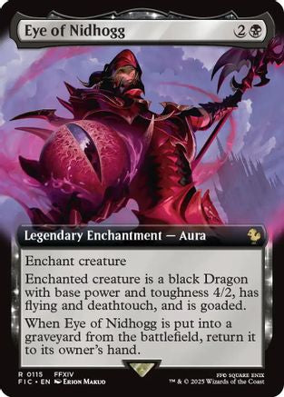Eye of Nidhogg (Extended Art) (FIC-115) - Commander: FINAL FANTASY | Grognard Games