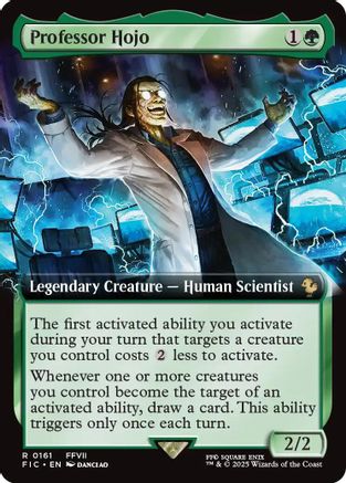Professor Hojo (Extended Art) (FIC-161) - Commander: FINAL FANTASY | Grognard Games