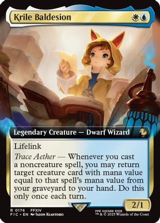 Krile Baldesion (Extended Art) (FIC-176) - Commander: FINAL FANTASY Foil | Grognard Games