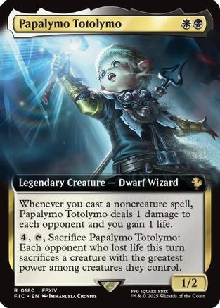 Papalymo Totolymo (Extended Art) (FIC-180) - Commander: FINAL FANTASY Foil | Grognard Games