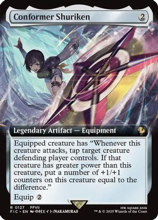 Conformer Shuriken (Extended Art) (FIC-127) - Commander: FINAL FANTASY | Grognard Games