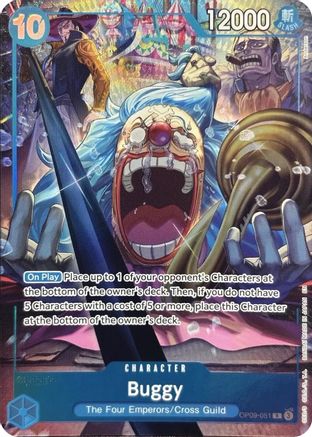 Buggy (051) (English Version 2nd Anniversary Set) (OP09-051) - One Piece Promotion Cards Foil | Grognard Games
