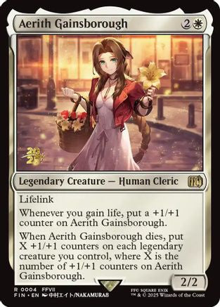 Aerith Gainsborough (PRE-004) - Prerelease Cards Foil | Grognard Games