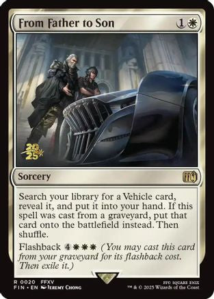 From Father to Son (PRE-020) - Prerelease Cards Foil | Grognard Games