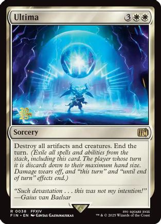 Ultima (PRE-038) - Prerelease Cards Foil | Grognard Games