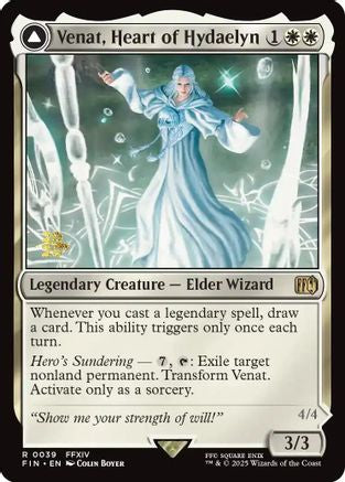 Venat, Heart of Hydaelyn (PRE-039) - Prerelease Cards Foil | Grognard Games