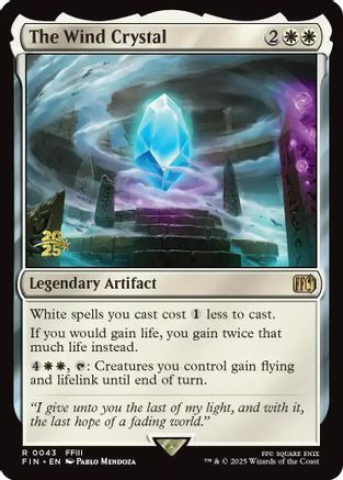 The Wind Crystal (PRE-043) - Prerelease Cards Foil | Grognard Games