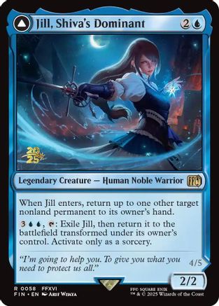 Jill, Shiva's Dominant (PRE-058) - Prerelease Cards Foil | Grognard Games