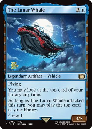 The Lunar Whale (PRE-060) - Prerelease Cards Foil | Grognard Games