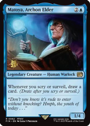 Matoya, Archon Elder (PRE-062) - Prerelease Cards Foil | Grognard Games